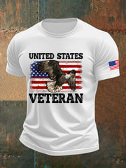 Men's Veterans Day Printed T-shirt