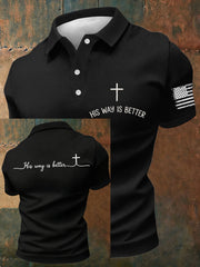 Men's His Way Is Better polo shirt
