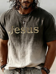 Men's Christian Faith Cross Short Sleeve T-shirt