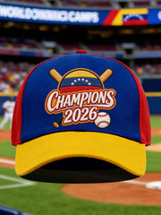 Unisex Celebrate Venezuela 2026 Baseball Champions Print Hat