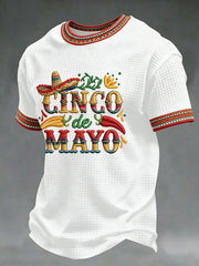 Men's Cinco de Mayo Printed Casual T-Shirt