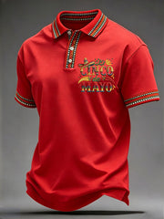 Men's Cinco de Mayo Printed Casual Shirt