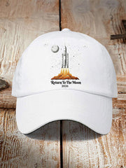Unisex Return To The Moon 2026 Print Hat