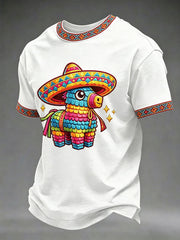 Men's Cinco de Mayo Printed Casual T-Shirt