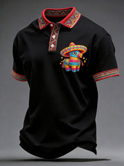 Men's Cinco de Mayo Printed Casual Shirt