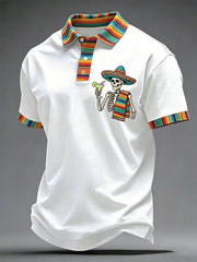 Men's Cinco de Mayo Print Casual Shirt