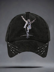Unisex Pop Music Figure Print Hat