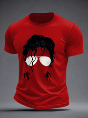 Men's Men's Pop Music Inspired Casual T-shirt