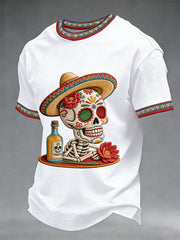 Men's Cinco De Mayo Print Short-Sleeve T-shirt