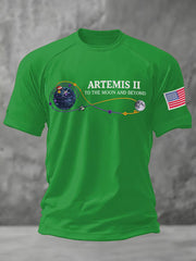 Men's Artemis II 2026 Print Tee