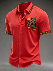 Men's Juneteenth 1865 Printed Shirt