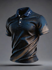 Men's Faith Cross Polo Shirt