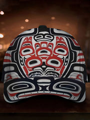 Indigenous print casual unisex cap