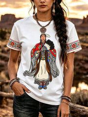 Women's Native American Art T-Shirt