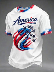Men's Independence Day America 1776-2026 Print Tee