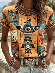 Women's Native Hummingbird Art T-Shirts