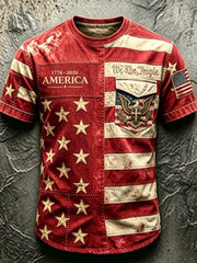 Men's 250Th Anniversary National Faith Print Tee