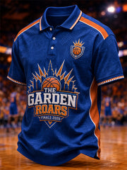 Men's Gift For Basketball Fans Print Casual Polo