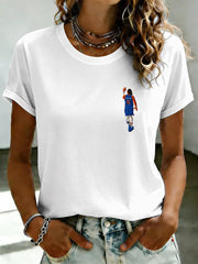 Women's Basketball Fan Graphic T-shirt