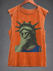 Men's Basketball Fan Graphic Racket Vest Top