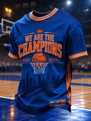 Men's WE ARE THE CHAMPIONS short sleeves t-shirt
