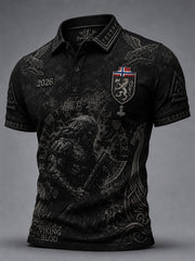 Men's Norwegian Football Viking Tops