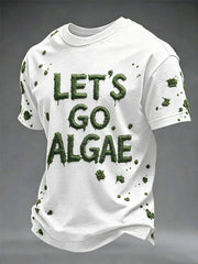 Men's Let's Go Algae Short Sleeves T-shirt