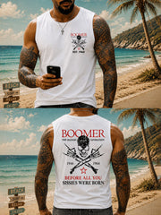 Men's 'BOOMER The Badass Generation Before All You Sissies Were Born' Vests