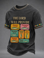 Men's Christian The Lord Will Provide Short Sleeve T-shirt