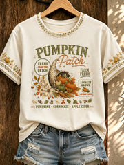Women's Autumn Printed T-shirt