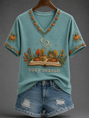 Women's Autumn Short-sleeved T-shirt