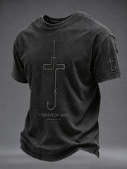 Men's Fisher Of Men Short Sleeves T-shirt