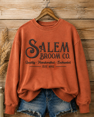 Women's Salem Broom Company Printed Sweatshirt