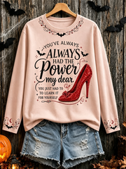 Women's Wizard of Oz Round neck long sleeve T-shirt