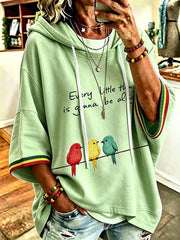 Women’s Every Little Thing Is Gonna Be All Right Hoodie