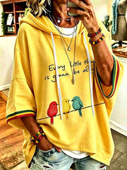 Women’s Every Little Thing Is Gonna Be All Right Hoodie