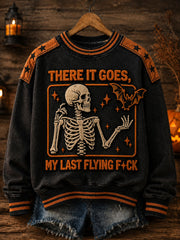 Women's There It Goes My Last Flying F*ck Regular Sweatshirt