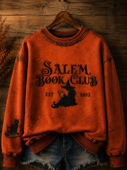 Women's Salem Book Club Printed Sweatshirt