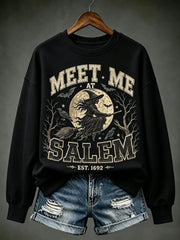 Women's MEET ME IN SALEM Regular Sweatshirt