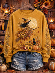 Women's Halloween Regular Sweatshirt