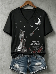 Women's Meet Me At Salem Short-sleeved T-shirt