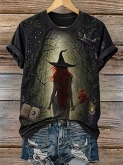 Women's Halloween Short-sleeved T-shirt