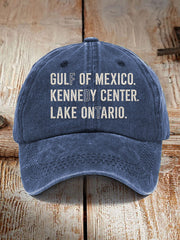 Unisex FDT Gulf Of Mexico Kennedy Center Lake Ontario Hat
