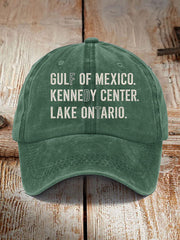 Unisex FDT Gulf Of Mexico Kennedy Center Lake Ontario Hat
