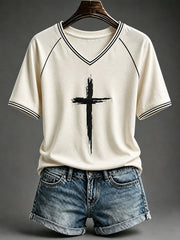 Women's Faith Cross T-shirt