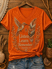 Women's Listen Learn Remember September 30 T-shirt