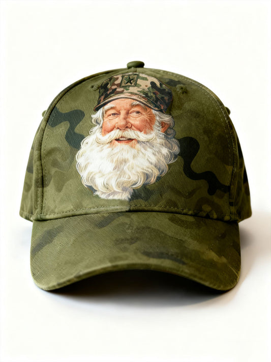 Unisex Funny Veteran Christmas Printed Hat
