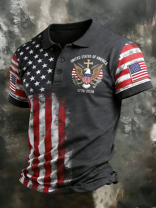 Men's United States Of America 1776-2026 Tops