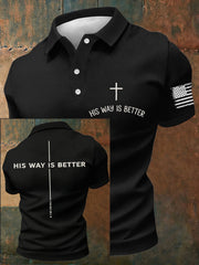 Men's His Way Is Better polo shirt
