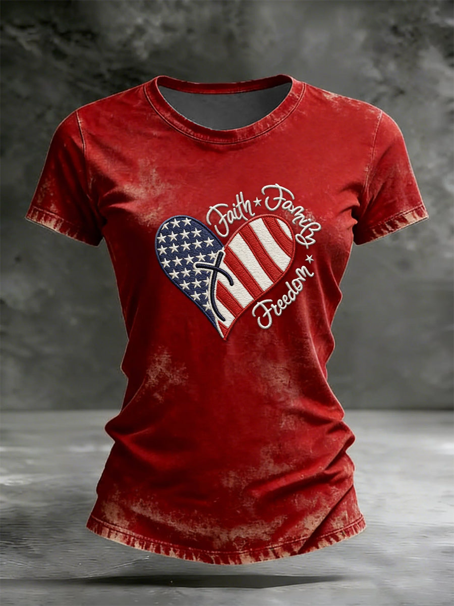 Women's Faith Printed T-shirt